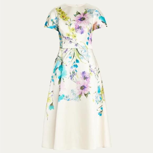 Teri Jon Floral Dress Size 4 NWT - Picture 7 of 10